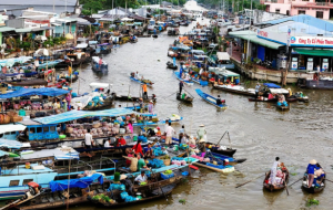 Chợ Nổi Cà Mau
